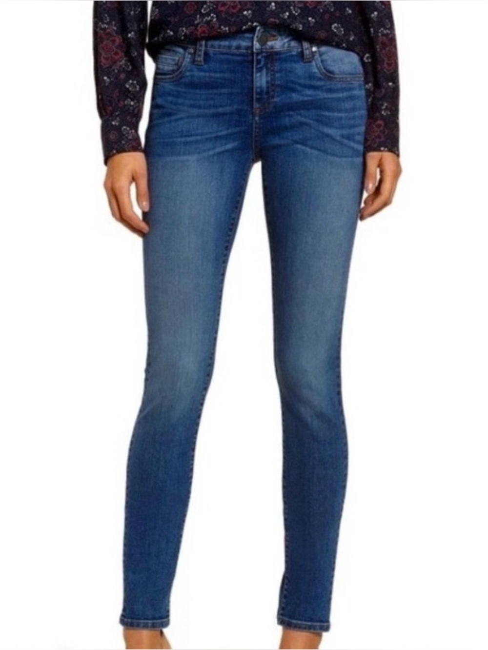 KUT From The Kloth MIA Toothpick Skinny Blue Jeans Denim Size 14